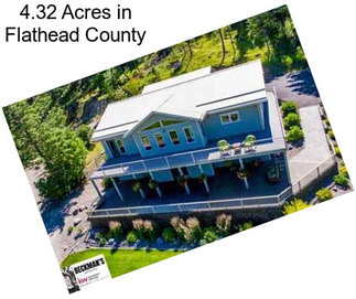 4.32 Acres in Flathead County