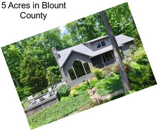 5 Acres in Blount County