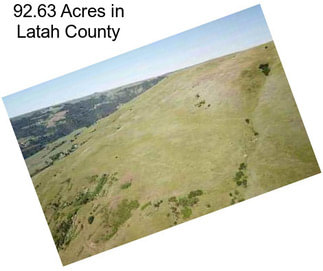 92.63 Acres in Latah County