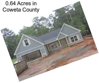 0.64 Acres in Coweta County
