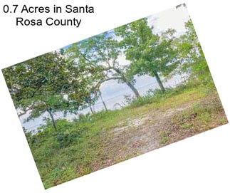 0.7 Acres in Santa Rosa County