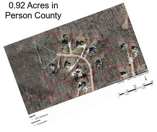 0.92 Acres in Person County