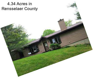 4.34 Acres in Rensselaer County
