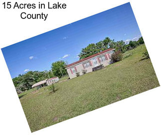 15 Acres in Lake County