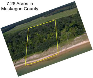 7.28 Acres in Muskegon County