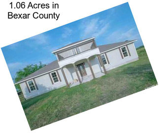 1.06 Acres in Bexar County