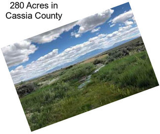 280 Acres in Cassia County