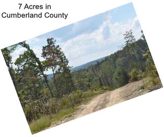 7 Acres in Cumberland County