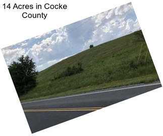 14 Acres in Cocke County