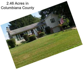 2.46 Acres in Columbiana County