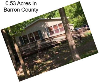 0.53 Acres in Barron County