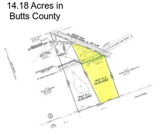 14.18 Acres in Butts County