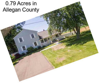 0.79 Acres in Allegan County