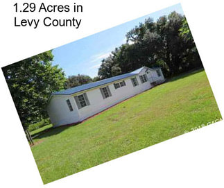 1.29 Acres in Levy County