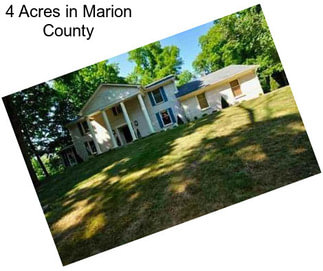 4 Acres in Marion County