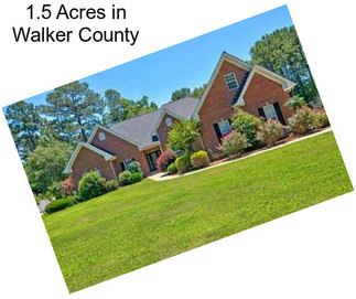 1.5 Acres in Walker County