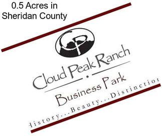 0.5 Acres in Sheridan County