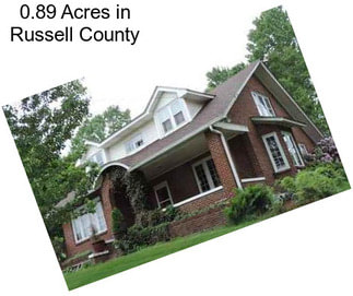 0.89 Acres in Russell County