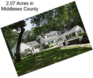 2.07 Acres in Middlesex County