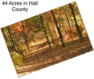 44 Acres in Hall County