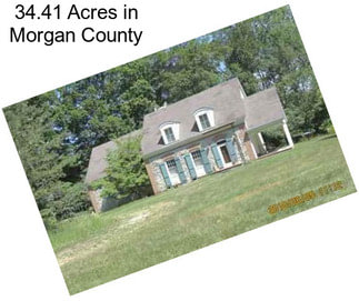 34.41 Acres in Morgan County