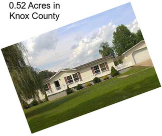 0.52 Acres in Knox County