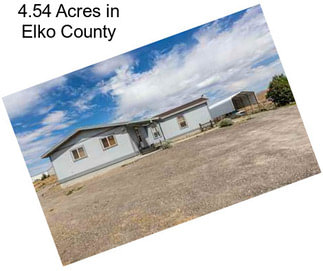 4.54 Acres in Elko County