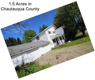 1.5 Acres in Chautauqua County