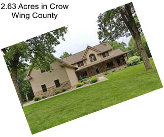 2.63 Acres in Crow Wing County