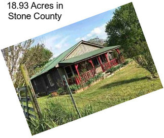 18.93 Acres in Stone County