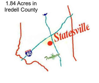 1.84 Acres in Iredell County