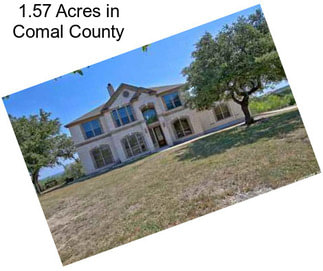 1.57 Acres in Comal County