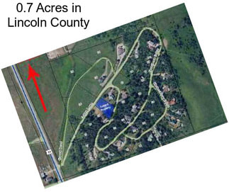 0.7 Acres in Lincoln County