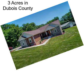 3 Acres in Dubois County