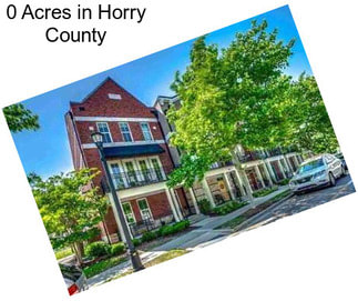 0 Acres in Horry County