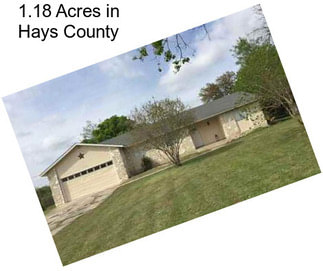 1.18 Acres in Hays County