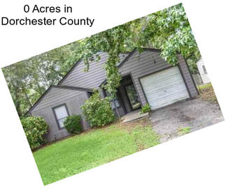 0 Acres in Dorchester County