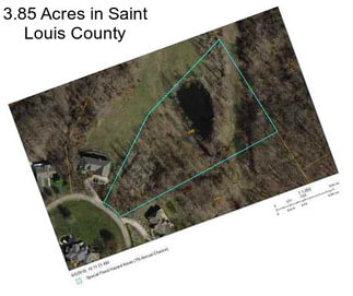 3.85 Acres in Saint Louis County