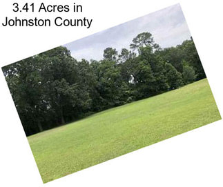 3.41 Acres in Johnston County