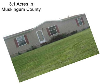 3.1 Acres in Muskingum County