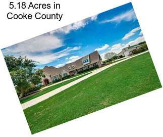 5.18 Acres in Cooke County