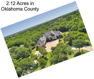 2.12 Acres in Oklahoma County