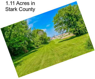 1.11 Acres in Stark County