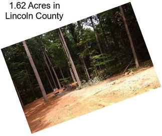 1.62 Acres in Lincoln County