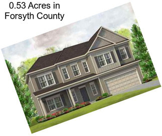 0.53 Acres in Forsyth County