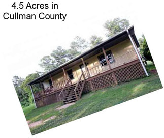 4.5 Acres in Cullman County