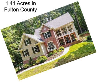 1.41 Acres in Fulton County