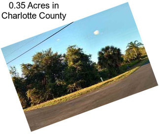 0.35 Acres in Charlotte County