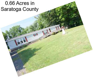 0.66 Acres in Saratoga County