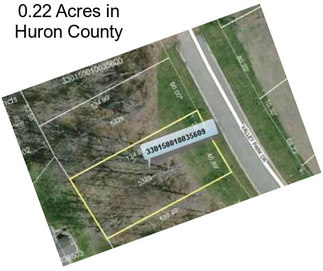 0.22 Acres in Huron County